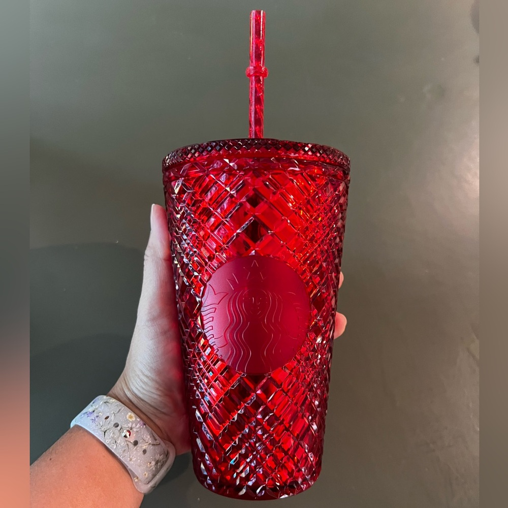 Red Starbucks Tumbler